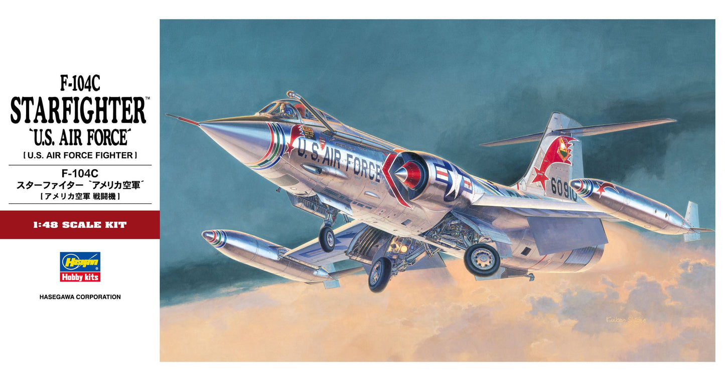Hasegawa 07219 1/48 F-104C Starfighter 'U.S. Air Force'