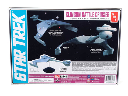 AMT 1428 1/650  Star Trek: The Original Series Klingon Battle Cruiser