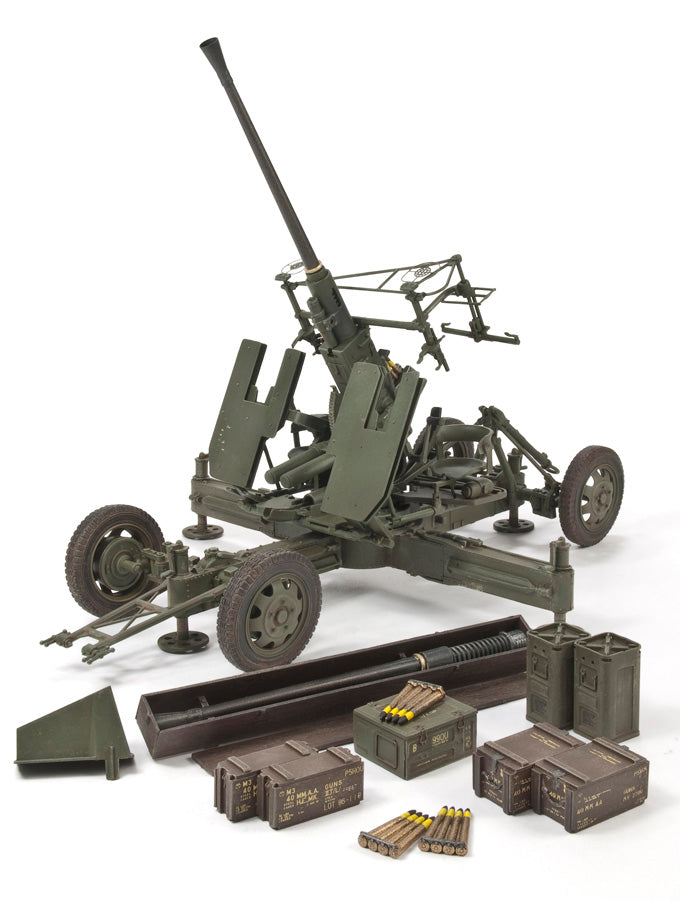AFV Club 35187 1/35 BOFORS Anti-Aircraft Gun BRITISH QF 40mm Mk.III  LATE TYPE