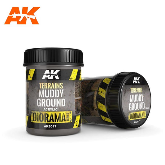 AK Interactive 8017 Terrains Muddy Ground- 250ml