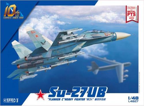 Great Wall Hobby L4827 1/48 Su-27UB Flanker-C Heavy Fighter